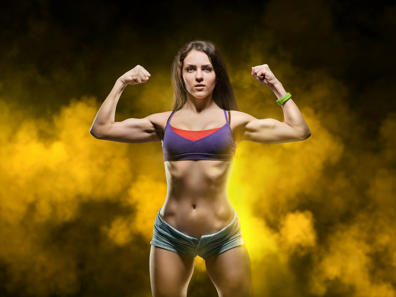 Athletic girls in Tiraspol